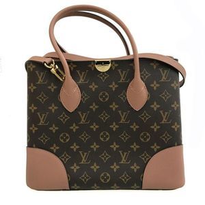 Louis Vuitton Monogram Flandrin Handbag Tote Brown